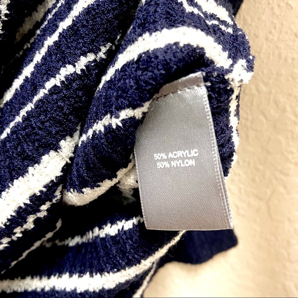 NWT Marled Reunited Clothing Striped Knit Yarn Tank- S - Picture 11 of 11